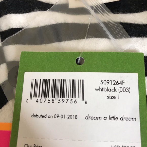 Kate spade dream a little dream stripe pajama - Picture 3 of 5